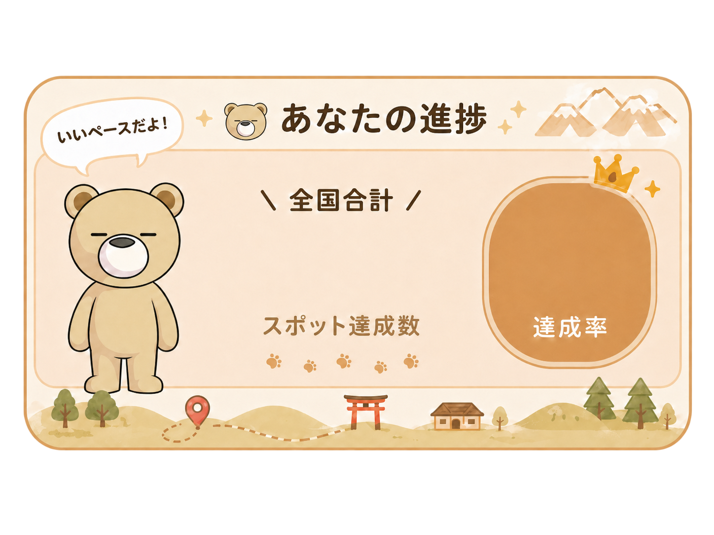 達成カード