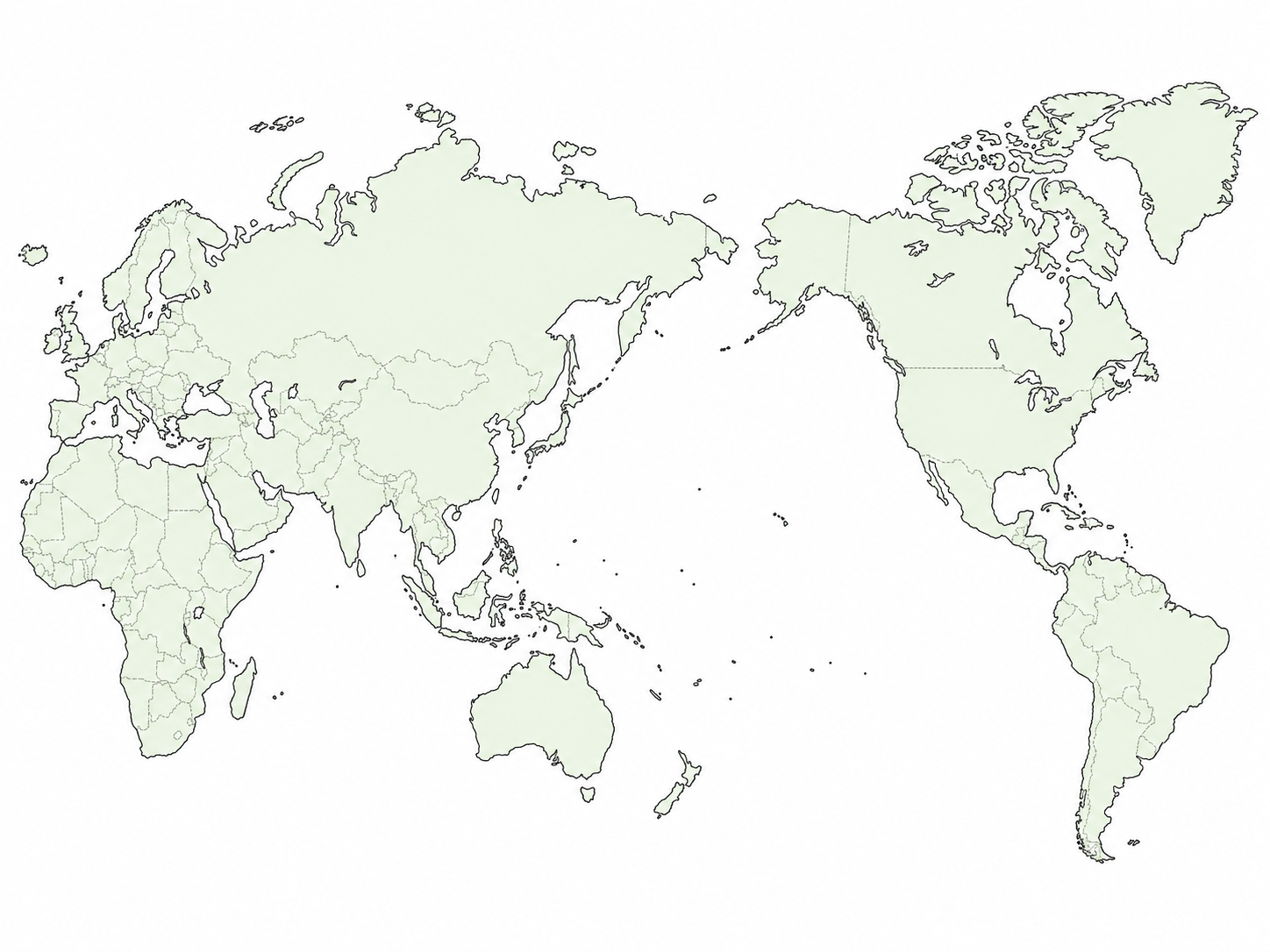 海外の地図